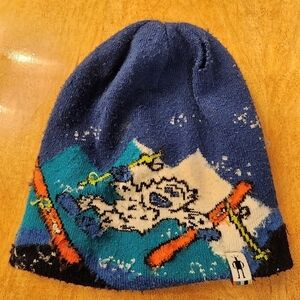 Smartwool Kids Reversible Blue Yeti Beanie